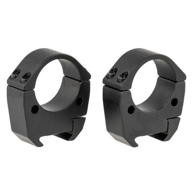 Talley TMS30H Modern Sporting Scope Ring Set For MSR Picatinny Rail High 30mm Tube Black Anodized Aluminum