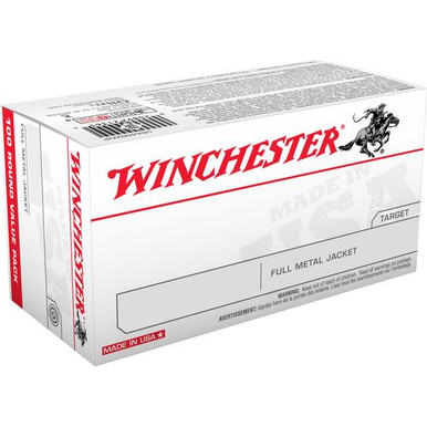 Winchester Ammo USA 380 ACP 95 gr Full Metal Jacket Flat Nose - USA380VP