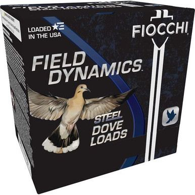 Fiocchi 12DLS187 Field Dynamics  12 Gauge 2.75" 1 1/8 oz 7 Shot 25 Bx/10 Cs