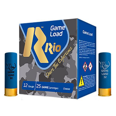 Rio Ammunition TG368 Game Load  12 Gauge 2.75" 1 1/4 oz 8 Shot 25 Bx/ 10 Cs 36 gram