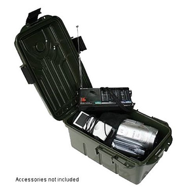 MTM Case-Gard S107211 Survivor Dry Box Forest Green Polypropylene