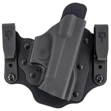 DeSantis Gunhide 176KAB2Z0 Intruder 2.0 IWB/OWB Black Kydex Belt Loop/Clip Fits Glock 17 Gen5