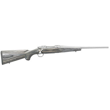 Ruger 17111 Hawkeye Compact 7mm-08 Rem  4+1 16.50" Barrel, Hawkeye Matte Stainless Steel, Black Laminate Stock, Optics Ready