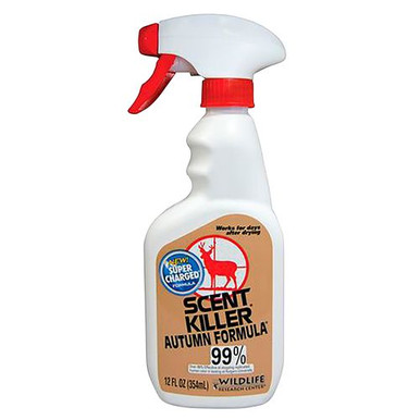 Wildlife Research 1572 Scent Killer Super Charged Cover Scent Autumn Scent 12 oz Trigger Spray