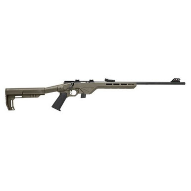 Citadel CIT22LRBLTFDE Trakr 22 LR 10+1 18" Blued Steel Barrel & Receiver, Flat Dark Earth Synthetic Stock