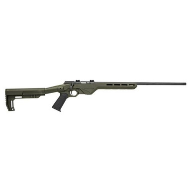 Citadel CIT22WMBLTODG Trakr 22 WMR 5+1 18" Blued Steel Barrel & Receiver, OD Green Synthetic Stock