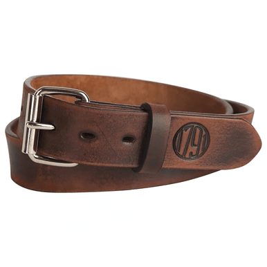 1791 Gunleather BLT013640VTGA 01 Gun Belt Vintage Leather 36/40 1.50" Wide