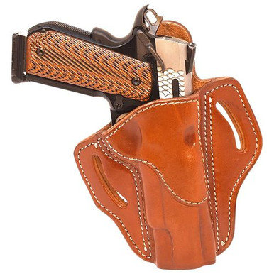 1791 Gunleather ORBH1SCBRR BH1S Optic Ready OWB Classic Brown Leather Fits 1911 4" Fits 3.5-4.25" Barrel Right Hand