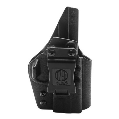 1791 Gunleather TACIWBMAX9BLKR Tactical Kydex  IWB Black Kydex Clip-On Fits Ruger Max-9 Right Hand