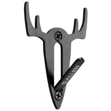 Allen 5625 Trophy Wall Hook  Black Steel Includes Screws / Drywall Hooks 2 Pack