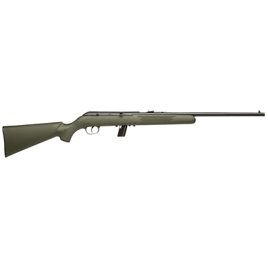 Savage Arms 64 F 22 LR Semi Automatic Rifle Green Stock
