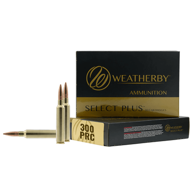Weatherby F300P180SCO Select Plus 300 PRC 180 gr Rifle Ammo