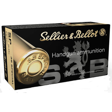 Sellier & Bellot 38 Special Handgun Ammo 158 gr Soft Point (SP)