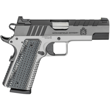 Springfield Armory PX9218L 1911 Emissary 45 ACP 8+1, 4.25" Stainless Match Grade Bull Steel Barrel