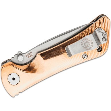 Southern Grind Spider Monkey 3.25" Folding Drop Titanium Copper  Knife