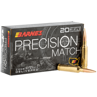 Barnes Bullets 30819 Precision Match 6.5 PRC 145 gr Open Tip Match Boat Tail Ammo