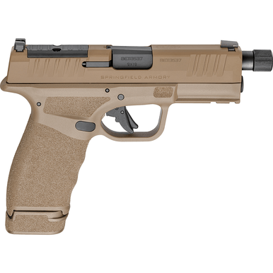 Springfield Hellcat Pro 9mm Optic Ready Compact Pistol FDE Threaded Barrel