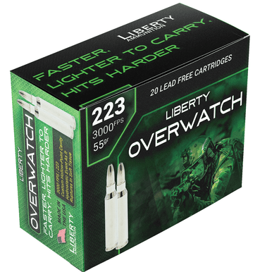 Liberty OVERWATCH .223 Remington 55gr Ammunition (20 Rounds)