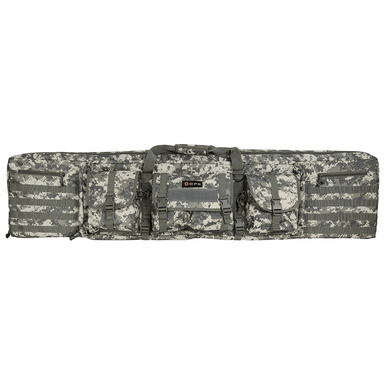 GPS Bags Tactical Double Rifle Case with 2 Padded Pistol Sleeves