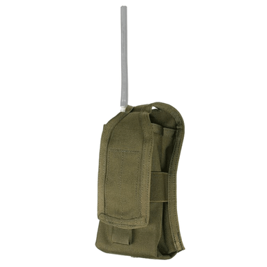 BLACKHAWK! PRC-112 Radio Pouch MOLLE Compatible Nylon OD Green
