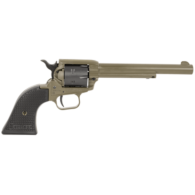 Heritage Rough Rider 22 LR OD Green 6.50" Revolver Handgun