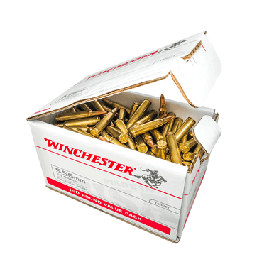 Winchester Ammo WM193150 USA 5.56x45mm NATO 55 gr Full Metal Jacket 150 Per Bx