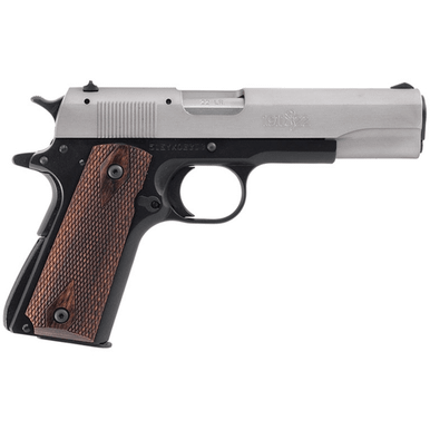 Browning 051879490 1911-22 A1 *CA Compliant Full Size Frame 22 LR 10+1. 4.25" Stainless Steel Barrel, Gray Anodized Serrated Slide, Matte Black Aluminum Frame w/Beavertail