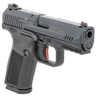 Canik HG4870N TP9SF Elite 9mm Luger 10+1 4.19" Black Nitride Match Grade Barrel, Serrated Steel Slide & Polymer Frame w/Picatinny Rail, Black Interchangeable Backstrap Grip