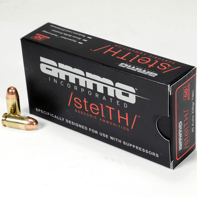 Ammo Inc stelTH 45 ACP 230 gr Total Metal Case 50 Per Box