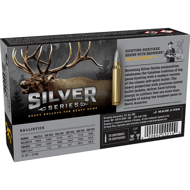 Browning Ammo Silver 308 Win 180 gr 20 Per Box