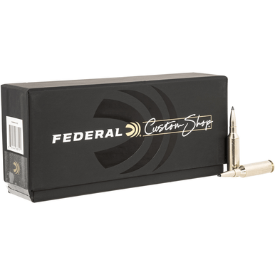 Federal Custom Rifle Ammo Custom Shop 6.5 PRC 130 gr Terminal Ascent 20 Per Box