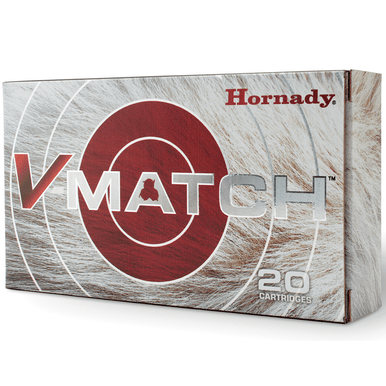 Hornady 81397 V-Match 6mm Creedmoor 80 gr ELD-VT 20 Per Box