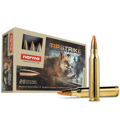 Norma Ammunition Dedicated Hunting Varmint 223 Rem 55 gr Polymer Tip 20 Per Box