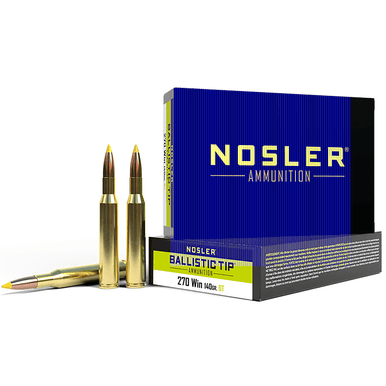 Nosler Ballistic Tip 270 Win 140 gr Spitzer Ballistic Tip 20 Per Box