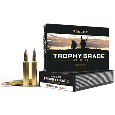 Nosler Trophy Grade 30 Nosler 180 gr Nosler AccuBond 20 Per Box