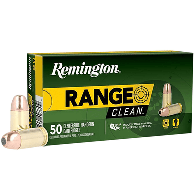 Remington Ammunition Range Clean 380 ACP 95 gr Flat Nose Enclosed Base 50 Per Box