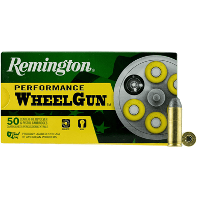 Remington Ammunition Performance WheelGun 38 Special 158 gr Lead Round Nose 50 Per Box