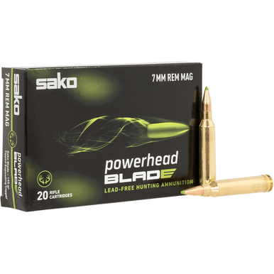 SAKO (TIKKA) PowerHead Blade 7mm Rem Mag 140 gr 20 Per Box