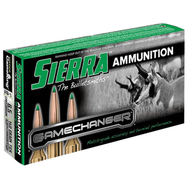 Sierra GameChanger 6.5 Creedmoor 140 gr Sierra Tipped GameKing 20 Per box