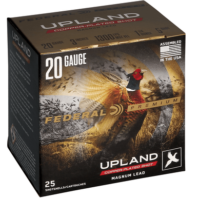 Federal Premium Wing-Shok Magnum 20 Gauge 3" 1 1/4 oz 5 Shot 25 Per Box