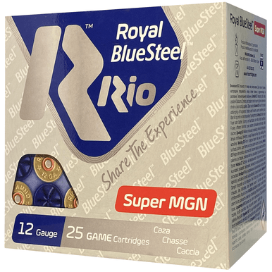 Rio Ammunition BlueSteel Royal 12 Gauge 3" 1 3/8 oz 25 Per Box
