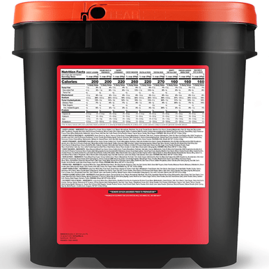 ReadyWise Grab N Go Bucket Freeze Dried Entrees 60 Servings per Bucket