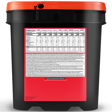 ReadyWise Meals Ready to Eat Freeze Dried Entrees 84 Servings Per Bucket