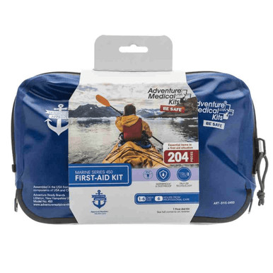 Adventure Medical Kits 01150450 Marine 450 Treats Injuries/Illnesses Dust Proof Waterproof Blue