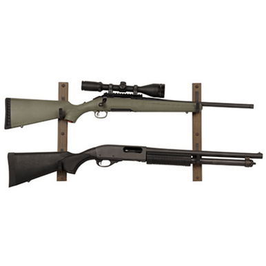 Allen 5659 Gun Collector Brown/Black Wood/Steel Holds 2 Rifle/Shotgun