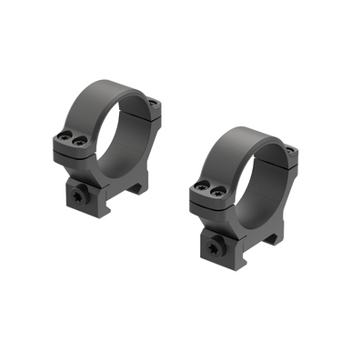 Leupold 183391 BackCountry Cross-Slot Matte Black Aluminum, 34mm Tube Medium Weaver Picatinny/Weaver