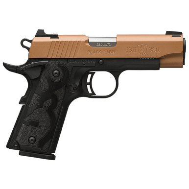 Browning 051988492 Black Label Medallion Pro Compact Frame FDE 1911 .380 ACP Semi Automatic Pistol