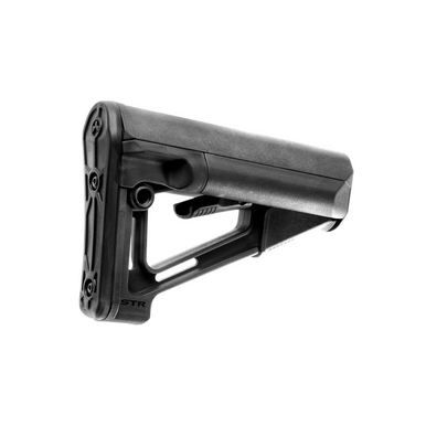 Magpul MAG470-BLK STR Carbine Stock Black Synthetic for AR-15, M16, M4 with Mil-Spec Tube (Tube Not Included)