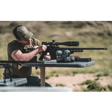 Caldwell Tack Driver X  Bag Rest with Gray & Black Finish, Rubber Bottom, Plastic Pellet Filled - 1102665