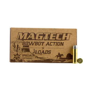 Magtech Cowboy Action 38 Special 158 gr Lead Flat Nose - 50 Rounds Per Box, 20 Boxes Per Case - 38L